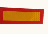 Het Weerspiegelende Voertuig die van de vloerpolitiewagen Bandveiligheid, Gele en Rode Weerspiegelende Band merken en Stickers