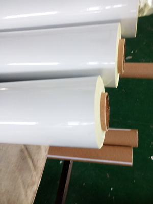 Zelfklevend 5100 Ingenieursgraad Wit Reflectieve Plaat Materiaal Vinyl Reflectieve Plaat Filmrol Voor Verkeersborden
