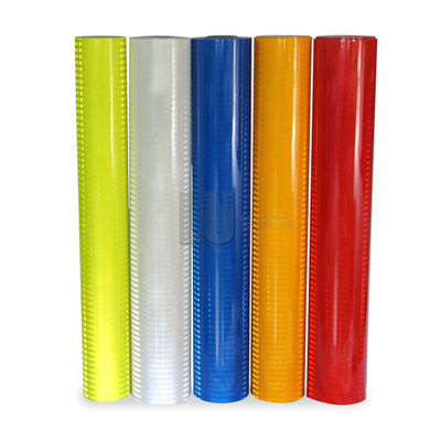 Fabrikant Fabriek PET PVC Retro reflecterende sticker Reflectorfolie Film Printale Materiaalblad voor verkeersbord