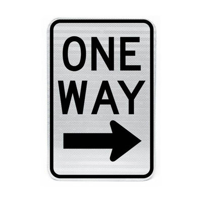 Custom Aluminium Composite Sign Safety Warning Reflectieve borden Plaat Rood driehoek Rond Vierhoekig Verkeersbord