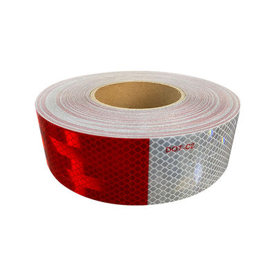 Scheur- en print aluminium gecoate prisma DOT-sticker voor vrachtwagen, aanhanger