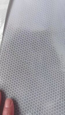 Reflecterende materiaalprijzen Afdrukbare honingraatfilm Kristalrooster reflecterende film