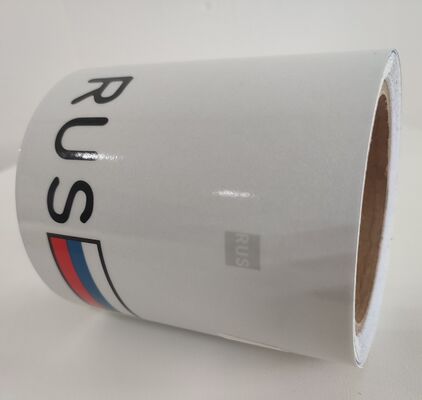 Reflecterende autokentekenfolie met hoge zichtbaarheid en lasermarkering