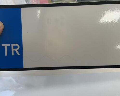 Reflecterende autokentekenfolie met hoge zichtbaarheid en lasermarkering