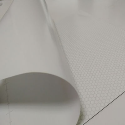 Micro Glass Beads 1800 PMMA Reflecterende Vinyl Folie Voor Verkeersborden Prismatische Film Hoge Intensiteit