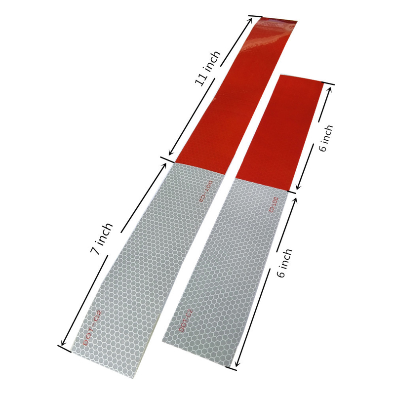 6inch * de Puntc2 Weerspiegelende Band van 6inch/7inch*11inch-voor Veiligheid en Zicht het Merken