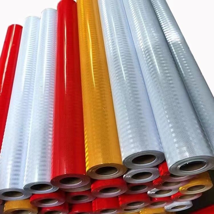 Prismatische reflecterende folie van PVC voor het duurzaam maken van reflecterende tekens of markeringen gedurende 1 jaar