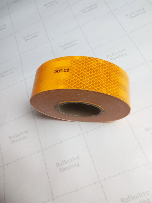 Hoge zichtbaarheid Voertuig DOT-C2 Inzicht Reflectief materiaal Tape sticker 5CM Voor aangepaste verkeersborden