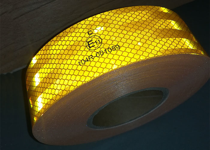 Certificaat EMARK ECE 104R Inzichtsticker Reflectieve tape 2 inch Auto-reflector sticker
