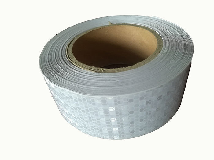Van de de Punt Rode Veiligheid van de diamantrang de Prismatische Dunne Weerspiegelende Band voor de Auto'spvc van Aanhangwagensvrachtwagens