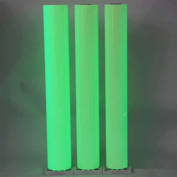 3 jaar Duurzame Photoluminescent Vinylfilm 1.24M*45.7M Indoor & Openluchttoepassing