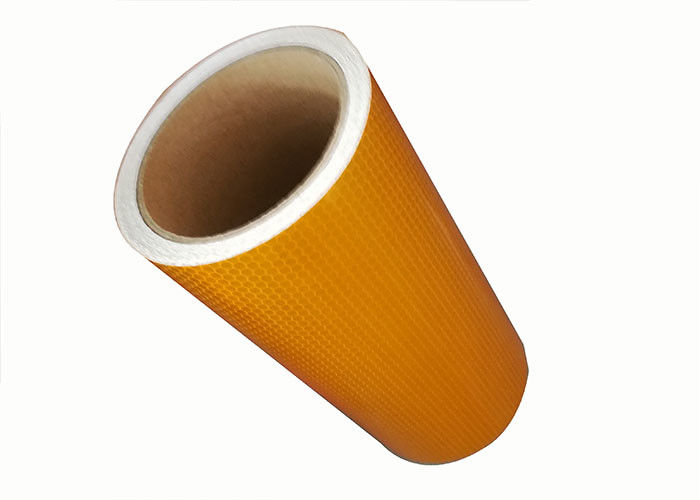 Retro Weerspiegelend Zelfklevend Blad voor Rode Oranje SGS van het Verkeerstekenverkeer ISO