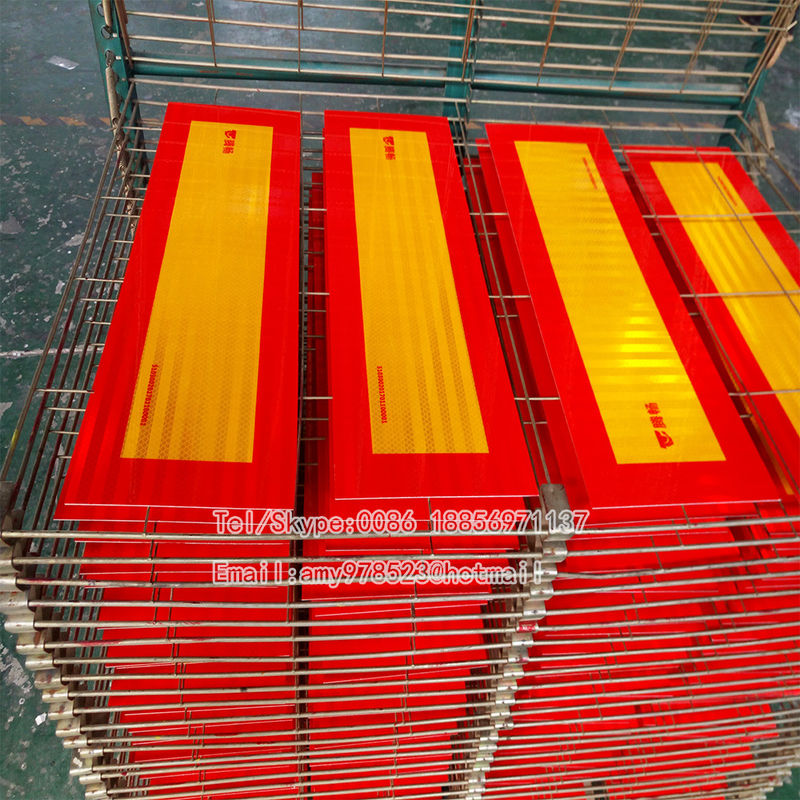 Acryl Achterreflecterende plaat Sticks Zwaar voertuig voor Achterreflecterende Marker Board