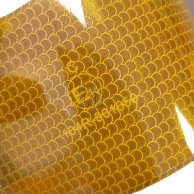 Hoge zichtbaarheid Hoog viskeus 2'' 3' 4' Geel SASO2913 Truck Reflective Sticker