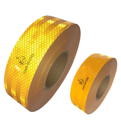 Diamond Grade Zelfklevende Reflector Veiligheidswaarschuwing Sticker Reflectiva Cinta ECE104R Reflecterende Sticker Tape Truck voor Lange Voertuigen