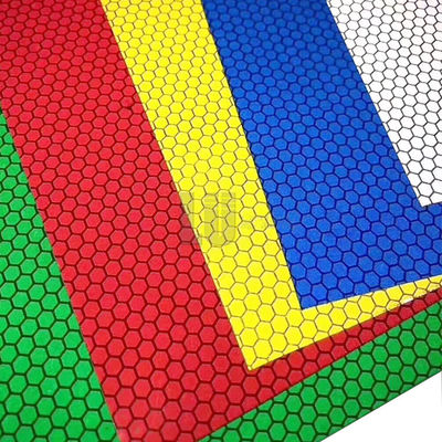 Hoge intensiteit ingekapselde glazen kralen reflecterende plaat honingraat film voor weg en verkeersbord